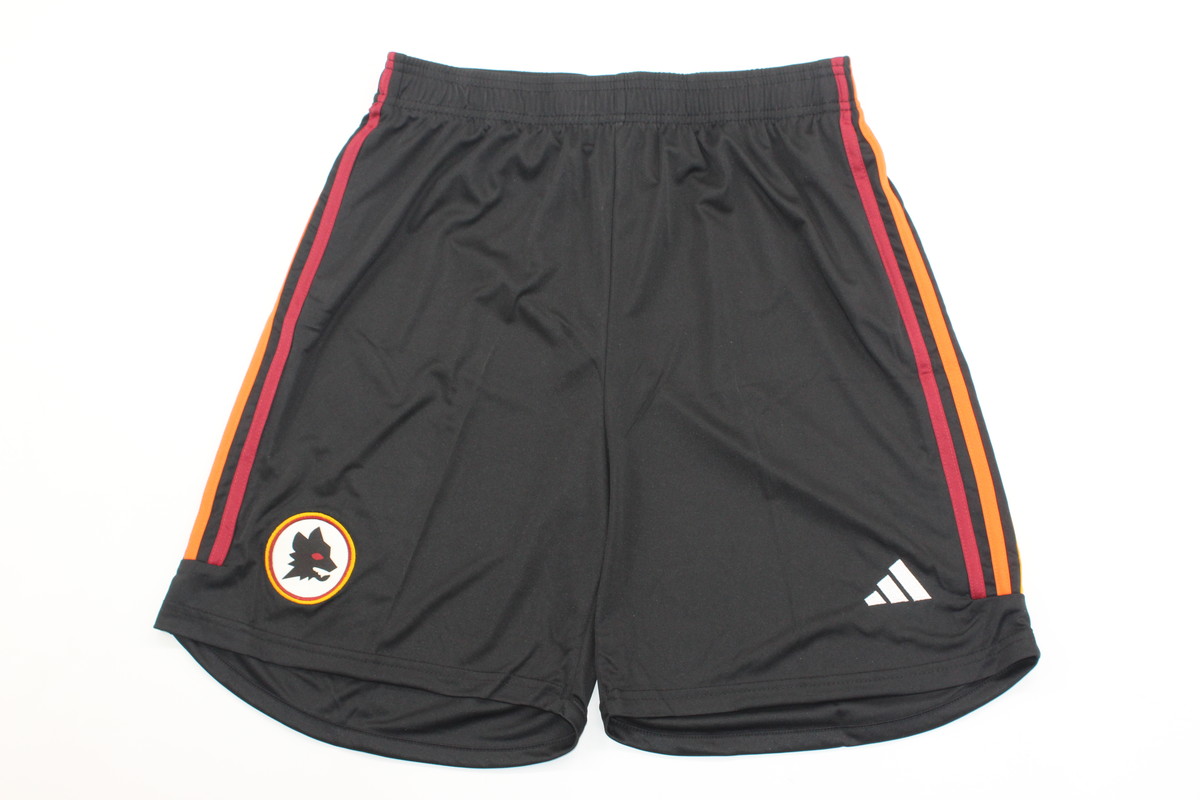 AAA Quality Roma 23/24 Third Black Shorts